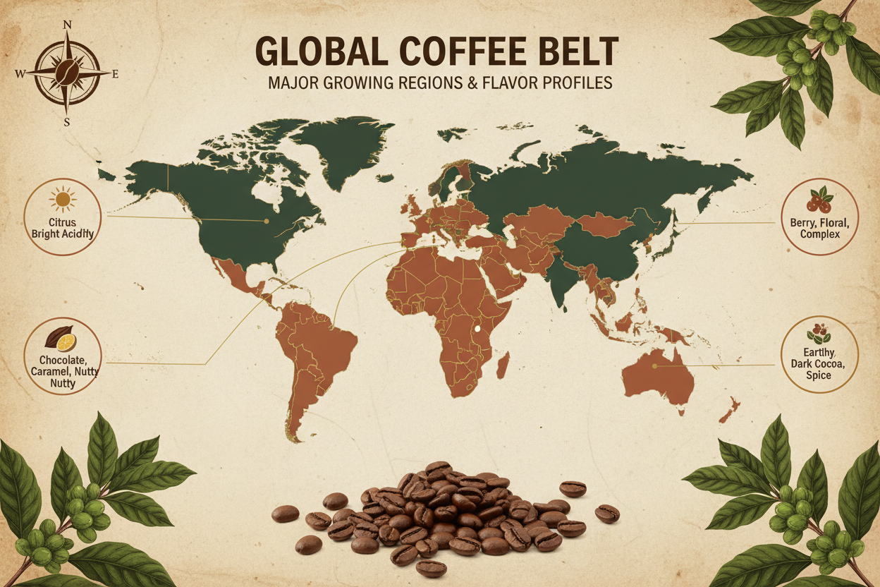 Understanding Coffee Origins: How Geography Shapes Flavor