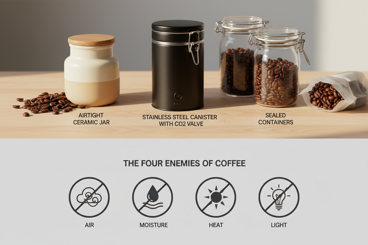 How to Store Coffee Properly: Preserving Freshness and Flavor