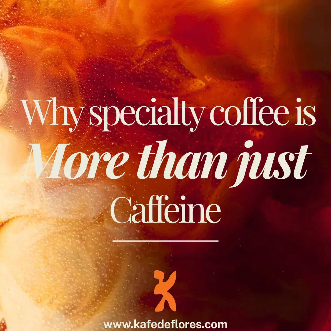 Text overlay on a colorful abstract background with a brand logo and website URL.