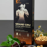 Grand Cru Gulang Yellow Caturra coffee capsule lifestyle shot, Kafe de Flores Manggarai Flores Indonesia