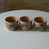 Kaloka x Kafe de Flores Move Series handmade ceramic cup in latte, artisanal stoneware Indonesia