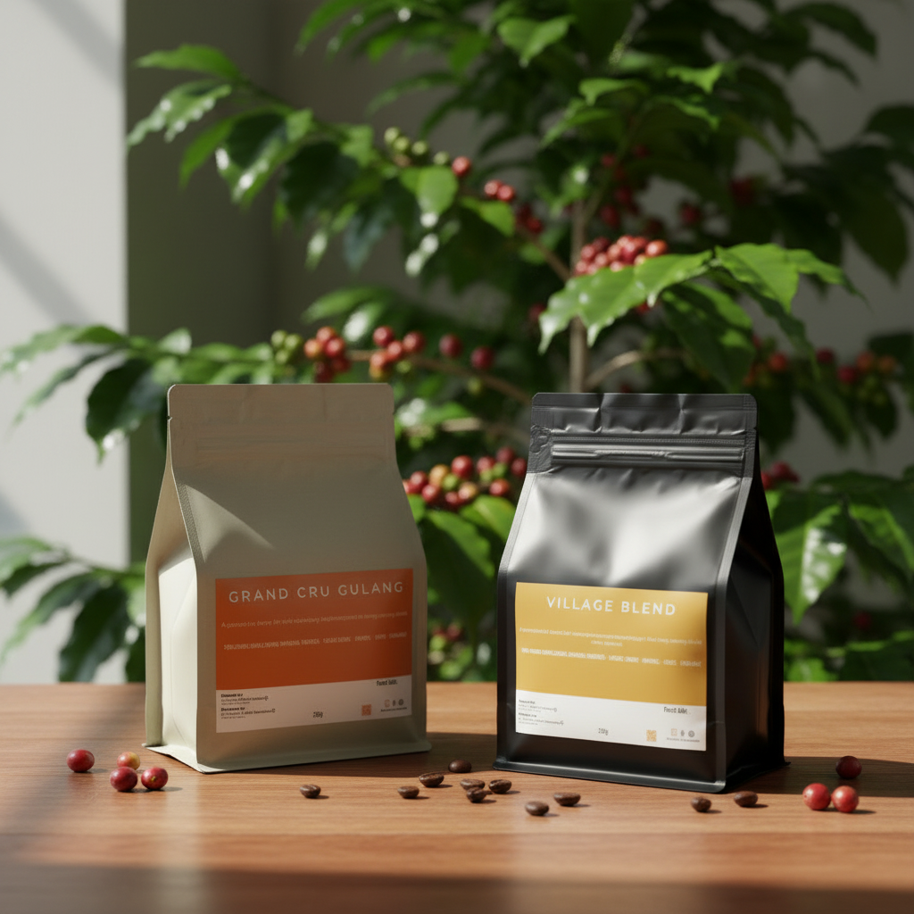 Grand Cru Gulang & Village Blend - Natural Background